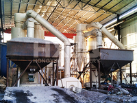 Prix d'usine sur Alibaba en Indonésie Moulin Raymond de pulvérisation de haute qualité pour la production de poudre de dolomite