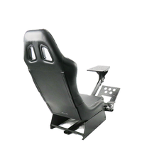 Siège de jeu de simulation de course pour PC avec volant, pédalier et support, compatible PS3 PS4 Logitech G27 - Vente en gros