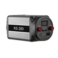 200W Portable APP Control Mini Cob Video Shooting Lights Utilisation en extérieur Lumière vidéo professionnelle avec mini réflecteur et diffuseur