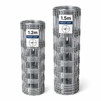 Clôture à charnières haute résistance, hauteur 2,0 m, fil de 2,5 mm pour grands pâturages et périmètres de ranchs