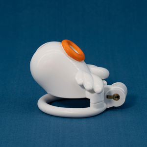Ninghao Originale Angel Boy Cintura di Castità Maschile con Lucchetto, Gabbia per Pene in Plastica Piccola, Dispositivo per Cuckold, Giocattolo Sessuale per Adulti da Uomo - Product Image 5