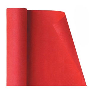 MANTO DE MESA DE PAPEL ROJO EN ROLLO 1.2X7MT - Product Image 1