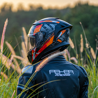 Nouveauté Casque de moto modulaire intégral certifié ECE22.06/DOT de la marque MY, en ABS, anti-impact et anti-perforation