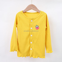 Veste en coton pour bébé fille Yiying, imprimé personnalisé, hauts pour enfants, manches longues, tissu confortable, manteau pour tout-petits