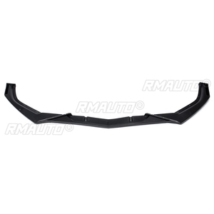 3 pièces Lame de pare-chocs avant, séparateur, spoiler et diffuseur noir mat pour Honda Civic 2016 2017 2018 2019 - Product Image 3