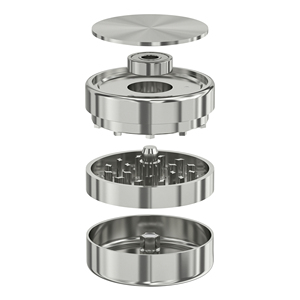 Vagränder Großhandel <span class=keywords><strong>Sharp</strong></span> <span class=keywords><strong>Stone</strong></span> Strong Magnet New Commercial Edelstahl 3 Teile Große Kammer Metall lager Kräuter mühle - Product Image 4