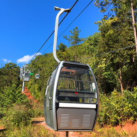 Gondoles de téléphérique, cabines de funicular, cabines de tramway, téléphériques avec station intermédiaire, fauteuils de montagne, fabricants pour stations de ski à vendre