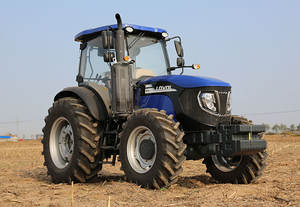 Lovol 80-90HP tracteur chargeur frontal avec seau 4-en-1 attache rapide machines agricoles tondeuse à gazon tracteur - Product Image 4