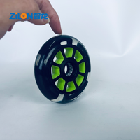 Roue de patin à roulettes en PU 100x24mm 85A, lumineuse, haute élasticité, résistante à l'usure, roues clignotantes, couleur et logo personnalisés