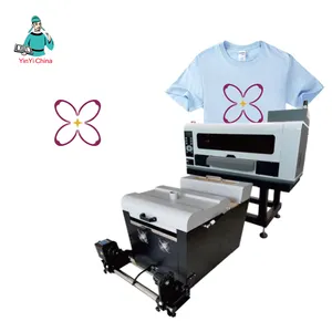 Özelleştirilmiş 2-kafaları Epson xp600 T Shirt tasarım BASKI MAKİNESİ 30cm Pet Film transferi doğrudan Film yazıcı