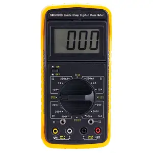 SMG2000B Digital 3 Phase Power Analyzer Tester with the Power Quality Analyzer Power Monitor