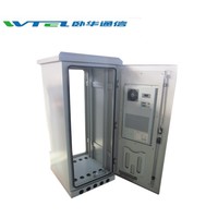 Armoire de station de base extérieure W-TEL pour la communication, meuble de télécommunication intégré pour centre de micro-données intelligent