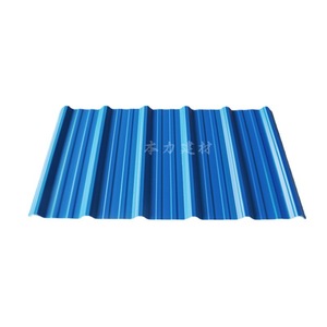 Benli Building Material Corrugated Roofing Sheets Blue Pvc Wave Shaped Trapezoidal For Building Awning Project - Product Image 5