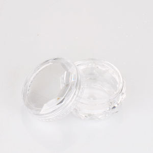 Tarro <span class=keywords><strong>de</strong></span> plástico transparente con patrón bonito para crema cosmética, polvo suelto y sombra <span class=keywords><strong>de</strong></span> ojos, 3g 5g 7g 10g, ¡Gran oferta! - Product Image 4