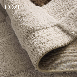 <span class=keywords><strong>Tapis</strong></span> moderne à motif brique, haut de gamme, tufté à la main, à boucles, écologique, <span class=keywords><strong>antidérapant</strong></span> et doux pour salon et <span class=keywords><strong>chambre</strong></span> à coucher - Product Image 4