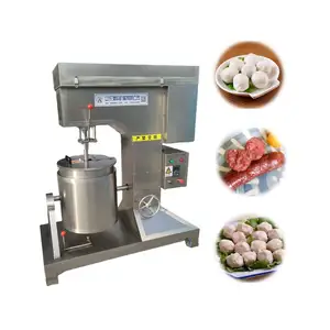 Máquina de aço inoxidável para fazer polpa de peixe e carne de porco, máquina para fazer bolinhas de almôndegas, carne de carneiro e peixe