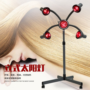 Gran oferta <span class=keywords><strong>Sun</strong></span> Styling infrarrojo lámpara de cinco cabezas calentador secado de cabello hornear permanente calefacción para peluquería uso en <span class=keywords><strong>barber</strong></span>ía - Product Image 2