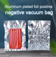 Sac sous vide en aluminium transparent d'un côté, pochette thermoscellable en Mylar pour l'emballage de viande, de saucisses et de snacks