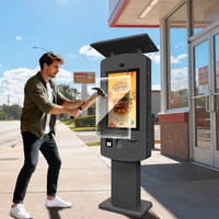Kiosque d'Impression de Commandes en Libre-Service Sinmar, Écran Tactile Intelligent, Tout-en-Un, Totem Extérieur, Ordinateur Étanche