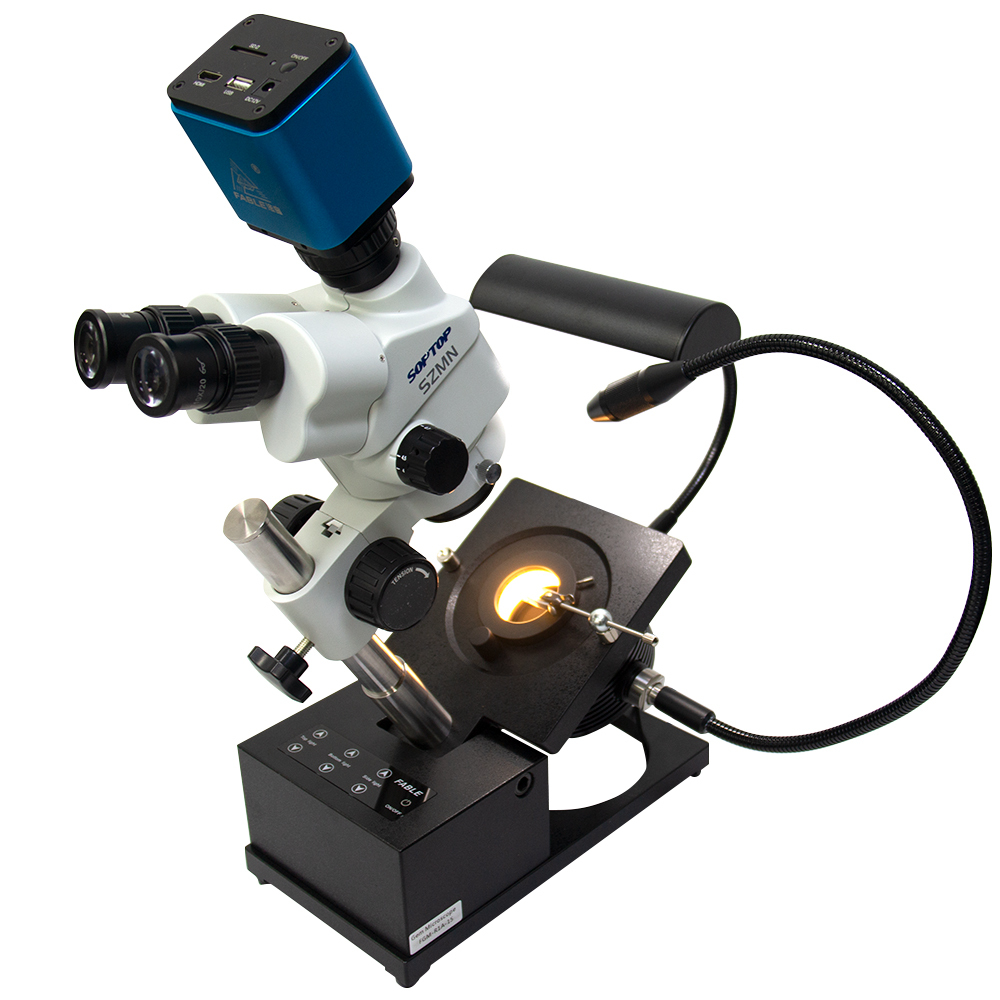 High Quality Fable FGM-R1A-15T Trinocular Gem Microscope Camera