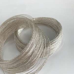 Wholesale DIY Flower Cut 925 Sterling Silver <strong>Wire</strong> for <strong>Fashion</strong> Jewelry Making Silver <strong>Color</strong> 0.7mm 1893379 - Product Image 5