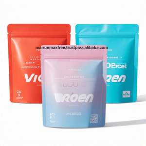 Bolsas Transparentes de PE con Cierre Hermético, Impresión Personalizada, Resistentes a la Humedad, Reutilizables para Almacenamiento de Alimentos (Palomitas de Maíz, Chicle) - Product Image 5