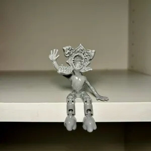 XR Strange Story Figura de Cristal Articulada de Demogorgon, Monstruo con Forma de Flor, Adorno de Escritorio con Poses Flexibles - Product Image 3