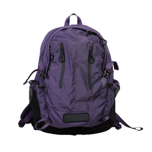 Sac à dos de sport d'extérieur 18 pouces en nylon avec compartiment pour ordinateur portable, bretelles réglables, pour les loisirs et les voyages, unisexe, orange vif - Product Image 4