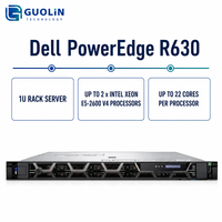 Plateforme de stockage pour centre de données, 32 Go de DDR4, processeur Intel Xeon E5-2680 V4, serveur rack Dell PowerEdge R630 1U