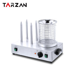 Mesin <span class=keywords><strong>Hot</strong></span> <span class=keywords><strong>dog</strong></span> steamer dengan pelindung kaca transparan, mesin <span class=keywords><strong>hot</strong></span> <span class=keywords><strong>dog</strong></span> penghangat stainless steel dengan penutup kaca transparan, tahan debu, sehat - Product Image 3