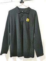 Polo à manches longues pour hommes, t-shirt personnalisé ESD ignifuge de feu avec différentes couleurs, pièces