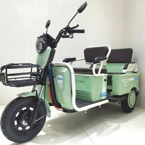 Triciclo Eléctrico de Pasajeros de Alta Potencia y Velocidad de China, 48V/60V, Carrocería Abierta, 4 Pasajeros - Product Image 4