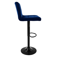 Mobilier commercial contemporain Tabouret de bar pivotant à hauteur réglable Chaise en velours rotative à 360 ° Bistro Home Bar Outdoor Mall