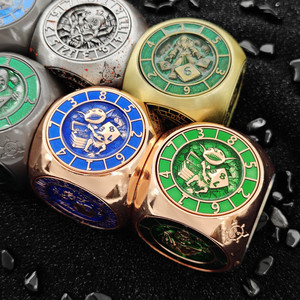 Merrycoo xu hướng mới nhất 7 trong 1 spinner DND vai trò chơi xúc xắc Spinner D6 kim loại Xúc xắc cho trò chơi DND - Product Image 3