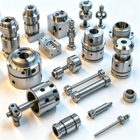 Pièces de machine à usiner CNC à 5 axes sur mesure, usinage CNC, acier inoxydable, aluminium, petites pièces de précision