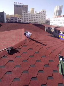 Bardeaux d'asphalte mosaïques à base de fibre de verre, imperméables, résistants aux UV, tuiles de toiture faciles à installer, disponibles <span class=keywords><strong>en</strong></span> plusieurs couleurs - Product Image 2