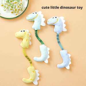 犬用おもちゃ屋内遊びと楽しみのための耐久性のあるインタラクティブな海の馬の形をしたポリエステル繊維パワーチューワー - Product Image 3