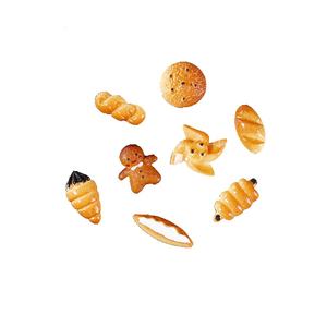 Écologique DIY Résine Artisanat 3D Dessin Animé Chocolat Crème Colle Mobile Téléphone Cas Patch Simulé Alimentaire <span class=keywords><strong>Pain</strong></span> Accessoires - Product Image 1