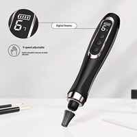 Machine à ongles électrique ultra-portable à faible production de chaleur, rechargeable, avec éclairage LED, pour manucure – Meilleure vente à l'export.