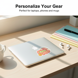 Custom logo printing, die-cut vinyl stickers, custom waterproof cartoon stickers, custom sticker manufacturer. - Product Image 3