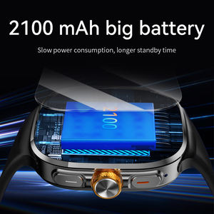 Montre connectée DF M99 avec appareil photo intégré, batterie 1100 mAh, emplacement pour carte SIM caché, écran AMOLED 2,16 pouces - Product Image 6