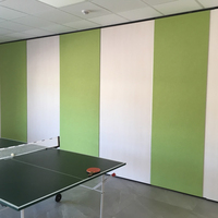 Cloison pliable insonorisée en mélamine sur mesure, design moderne pour salles de conférence, écoles, salles de banquet - Usage commercial
