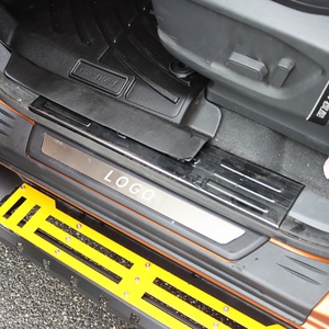 Protector de Umbral de Puerta de Coche de Lujo, Acero Inoxidable y ABS, 4 Piezas, Compatible con Honda City 2016 en Adelante, ¡Gran Venta! - Product Image 4