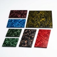 Plaque en fibre de carbone colorée, épaisseur 3 mm, surface mate, pour la construction de maquettes et les présentoirs, vente en gros