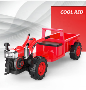 Auto Elettrica Giocattolo per Bambini, Trattore a 4 Ruote con Batteria 12V, Grande Macchina Cavalcabile per Bambini in Plastica PP - Product Image 2