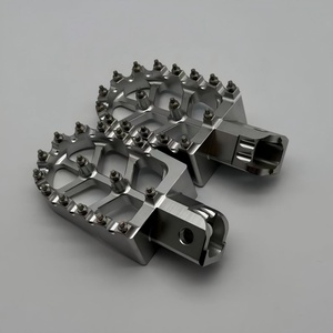 พักเท้ามอเตอร์ไซค์อะลูมิเนียมอัลลอยด์ CNC คุณภาพสูง สำหรับรถออฟโรด รุ่นอัพเกรด ใช้ได้กับ CRF/XR 50/70/110 - Product Image 2