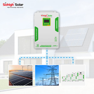 Onduleur hybride MPPT <span class=keywords><strong>Sohigh</strong></span> Solar 3.6KVA pour système résidentiel connecté au réseau, onde sinusoïdale pure, sortie unique, efficacité >95%, 208-240VAC - Product Image 5
