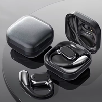 Écouteurs sans fil à crochet ouvert avec indicateur LED, étanchéité IPX6, non intra-auriculaires, sportifs, suppression du bruit IA, autonomie de 60H