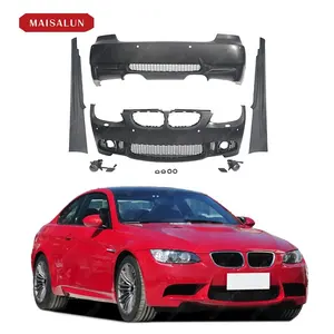 E92 Coupe 2005-2013 M3 Style Body Kit For BMW 3 Series E92 Coupe PP Material car bumpers Front Bumper Rear Bumper