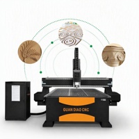 Máquina Fresadora CNC de 3 Ejes para Madera, de Alta Resistencia y Económica, Modelo 1325 Gantry Sculpture, Mesa 1212 (4x8, 5x10) para Trabajos en MDF